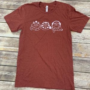 CatLady Tee Three partying cats